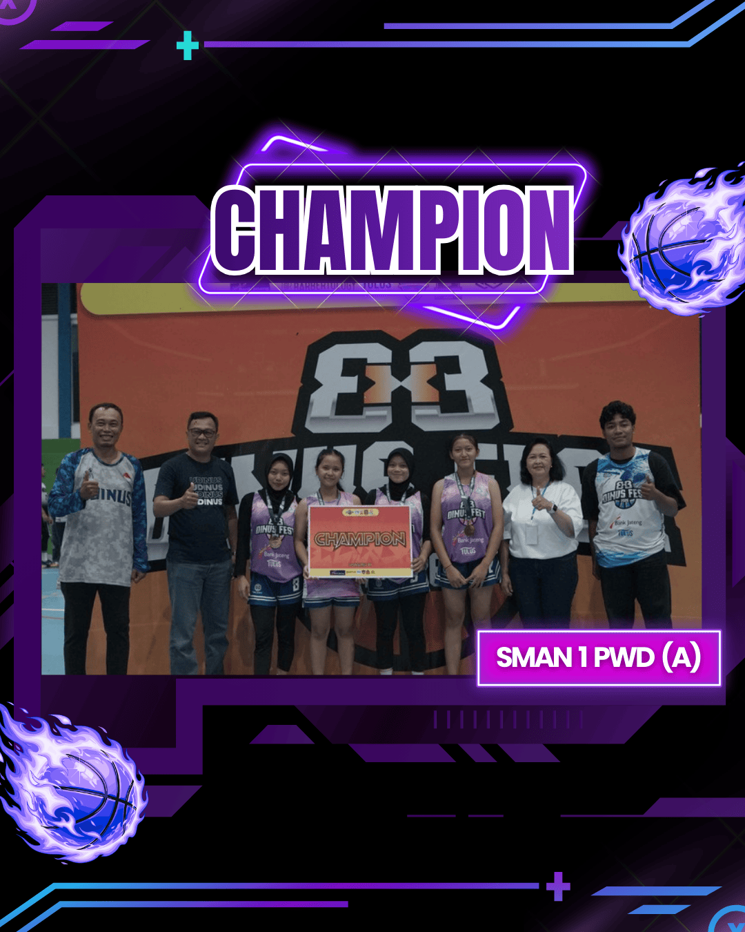 Dinus Fest 3X3 Basketball Competition